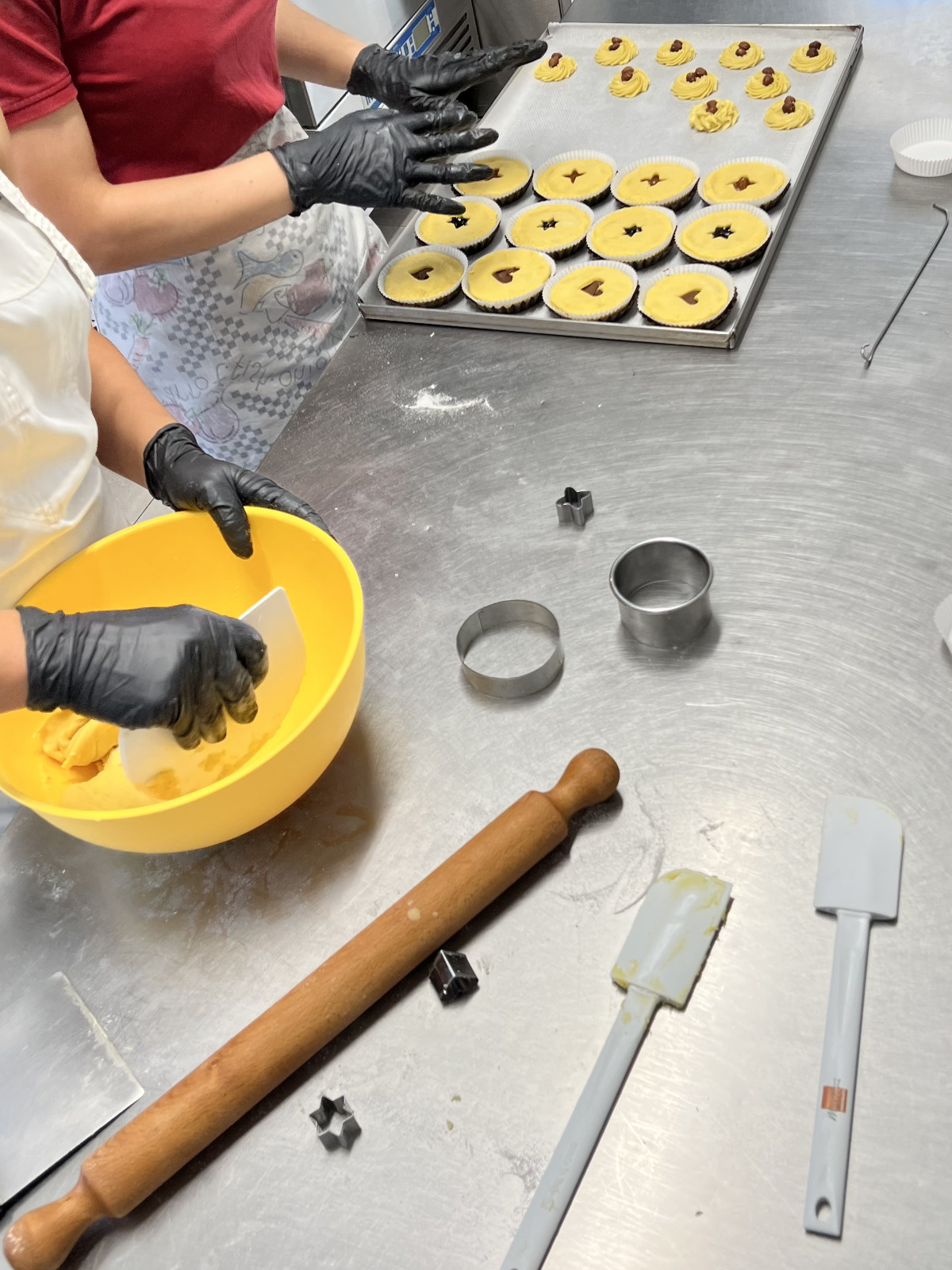 Preparazione dolci senza glutine