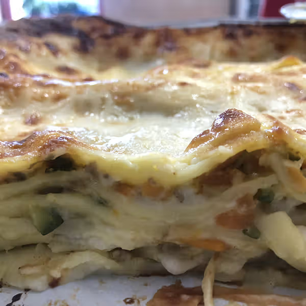 Lasagne bianche con verdure