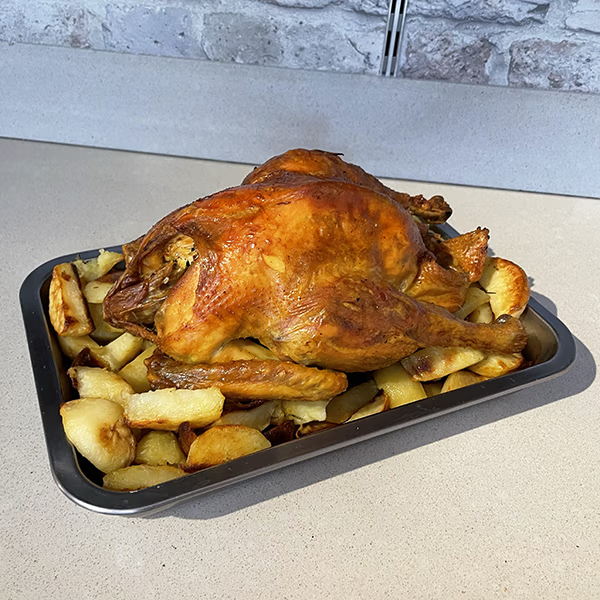 Pollo ruspante arrosto