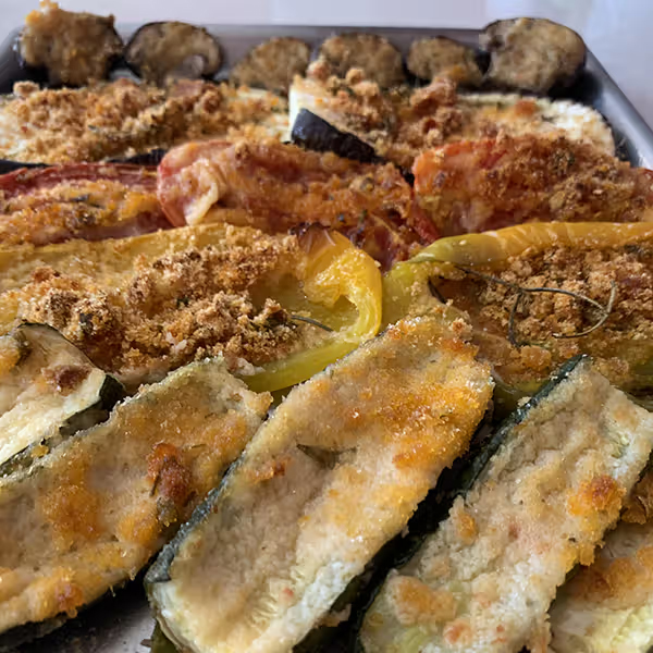 Verdure gratinate