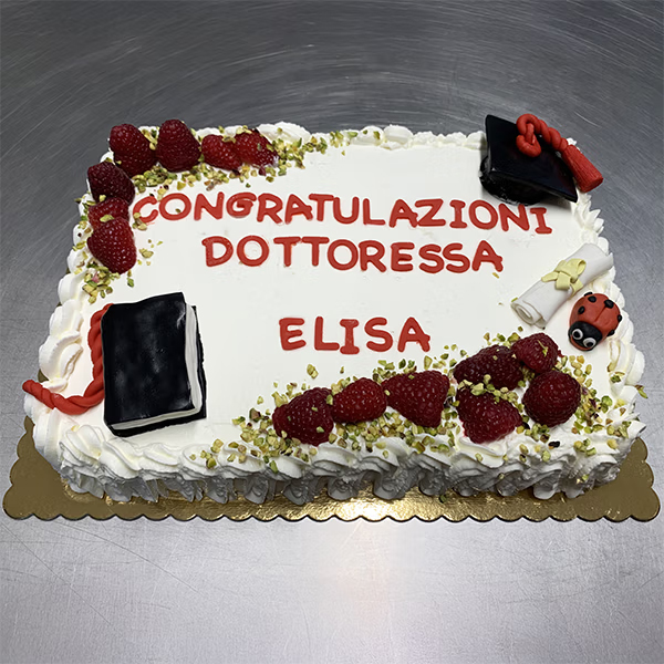 Torta per festa di laurea