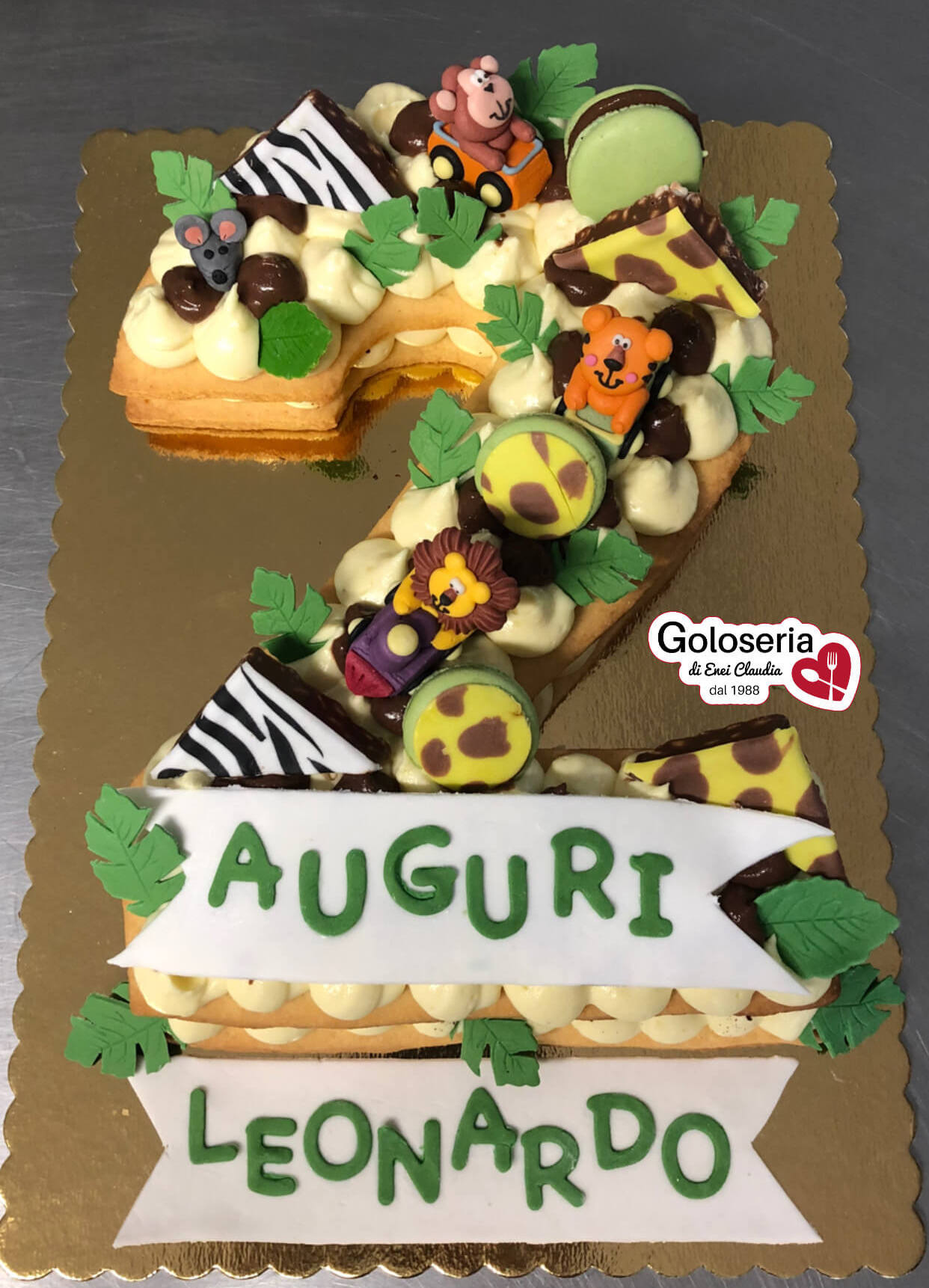 Cream tart compleanno