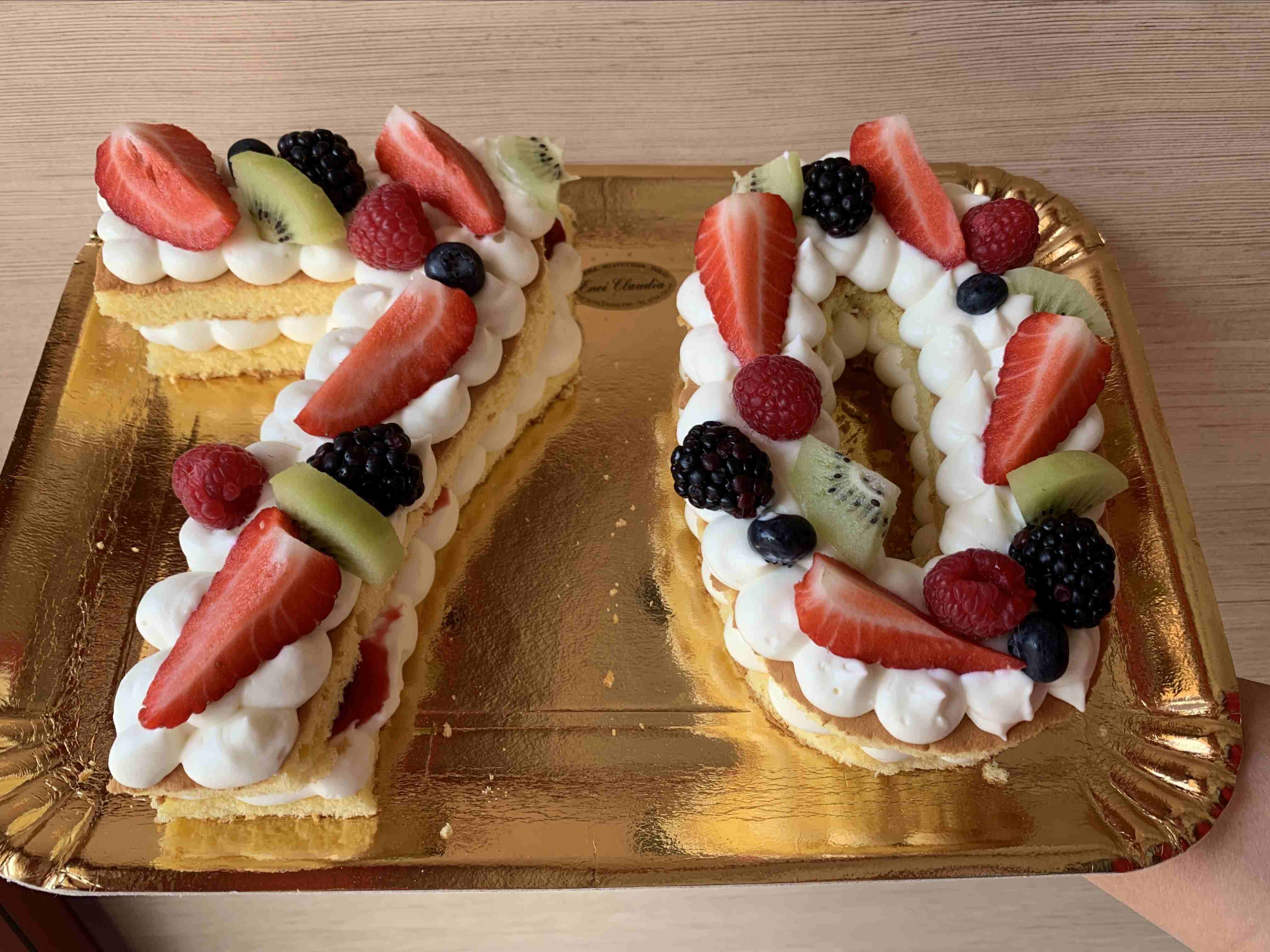Cream tart pan di spagna