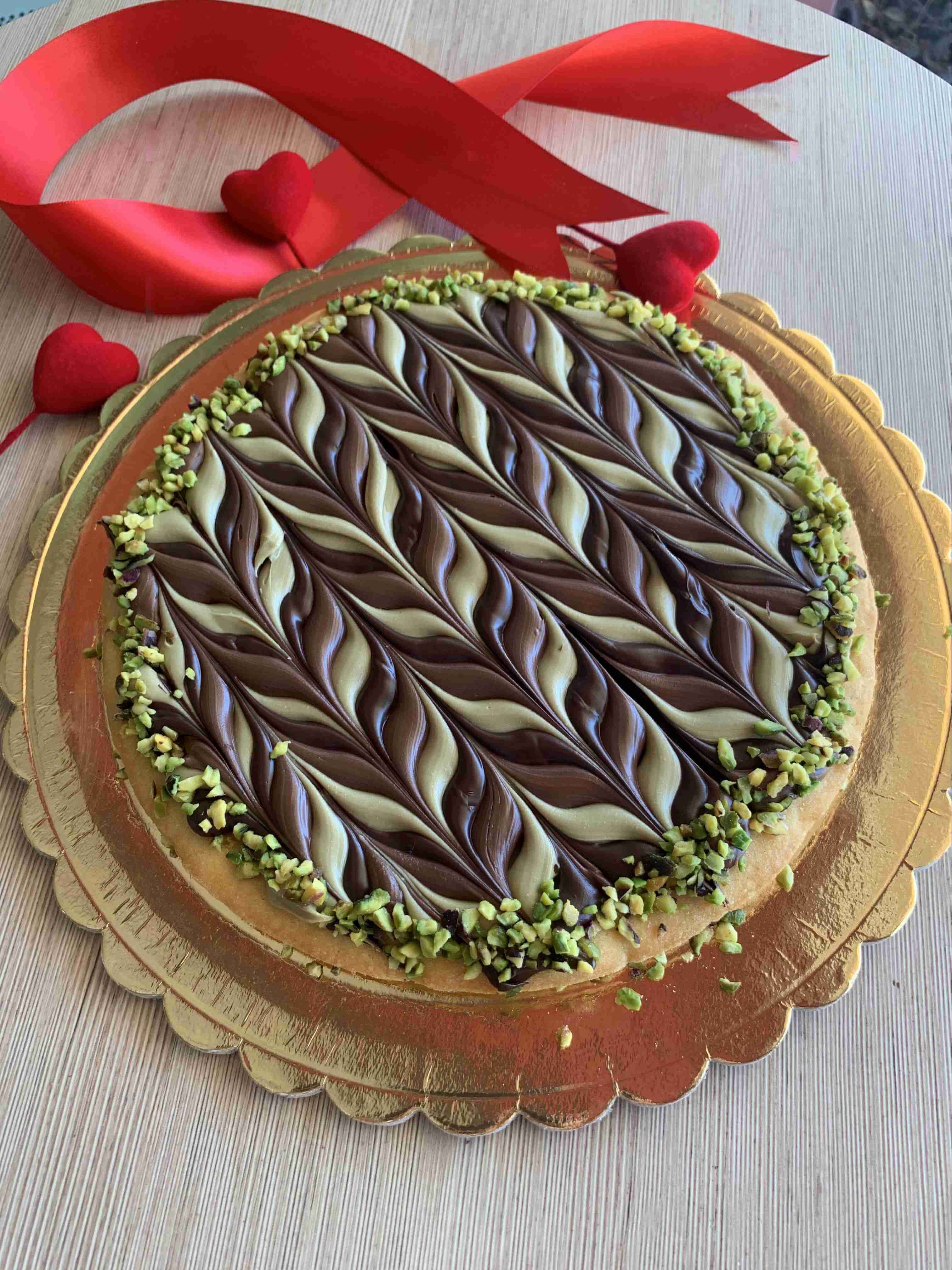 Crostata moderna 3 ciccolati