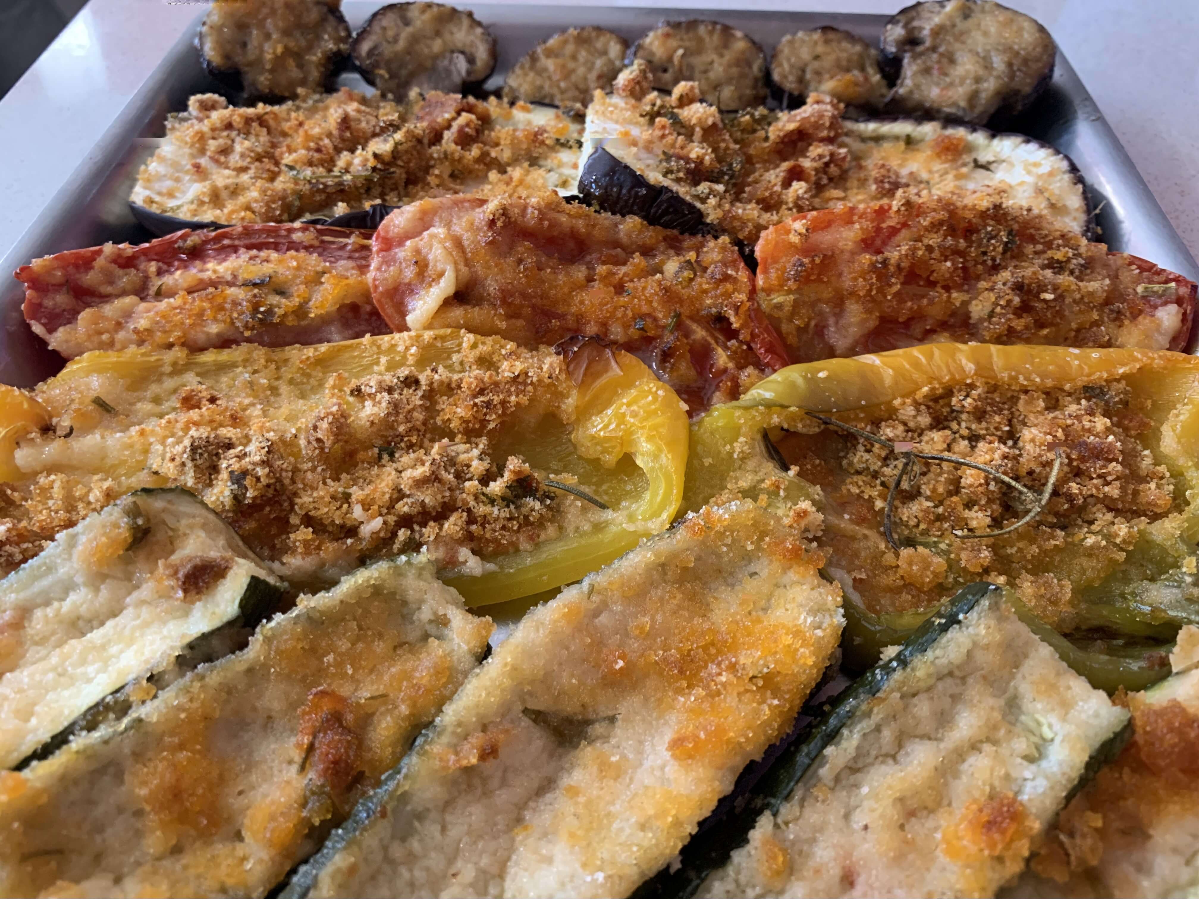 Verdure gratinate